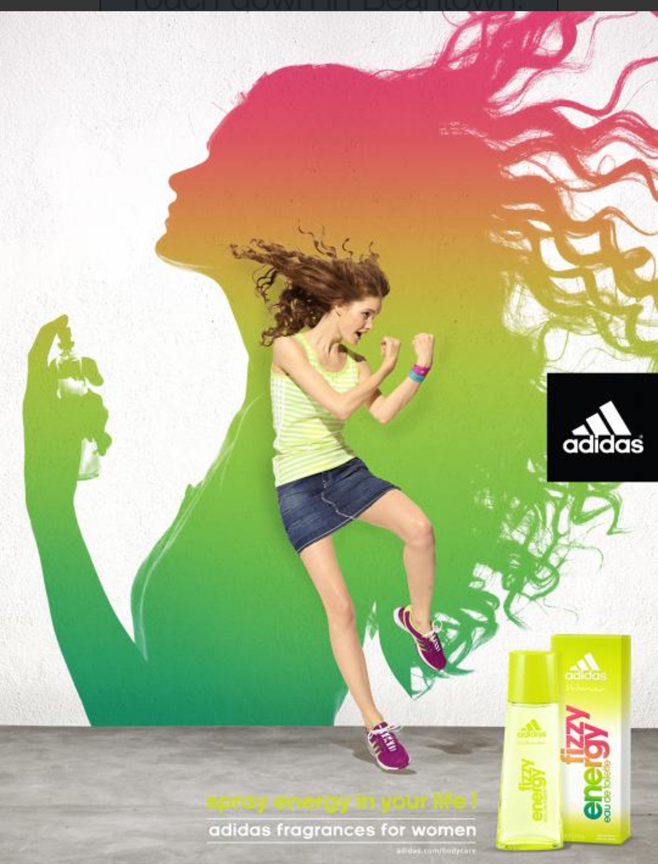 ADIDAS Fizzy Energy EDT 50ml + Shower gel 250ml set for Women