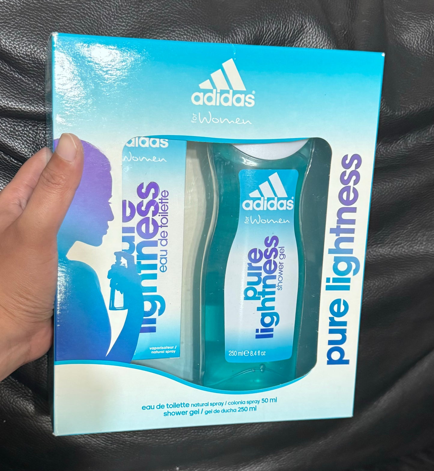 Adidas Pure Lightness EDT and Shower gel set - EDT 50ml; Shower gel 250 ml