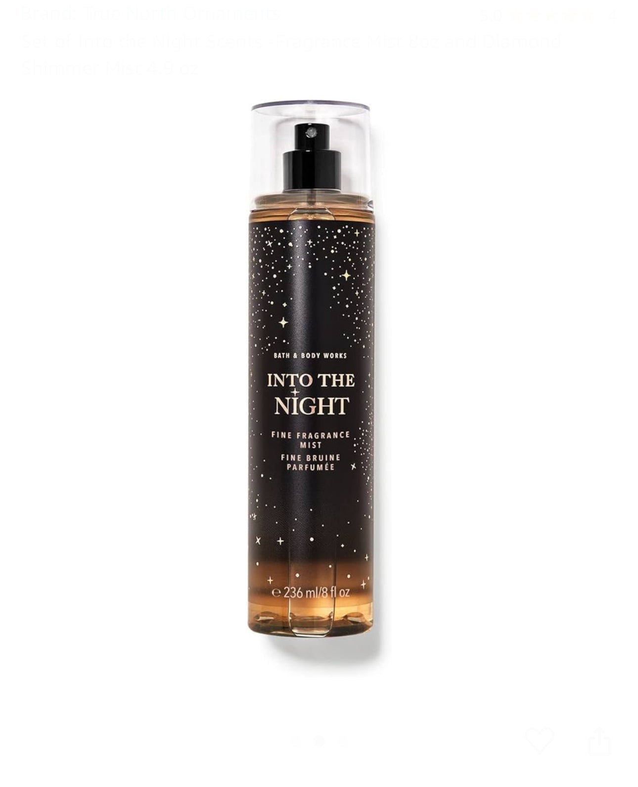 Bath and Body Works Fine Fragrance mist - Into the Night - 236ml