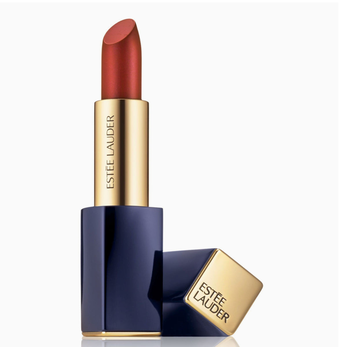 Estée Lauder Pure Color Envy Hi-Luster Light Sculpting Lipstick, No. 130 Slow Burn, 0.12 Ounce