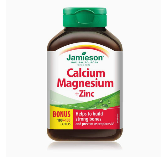 Jamieson Calcium Magnesium and Zinc, 200 Count