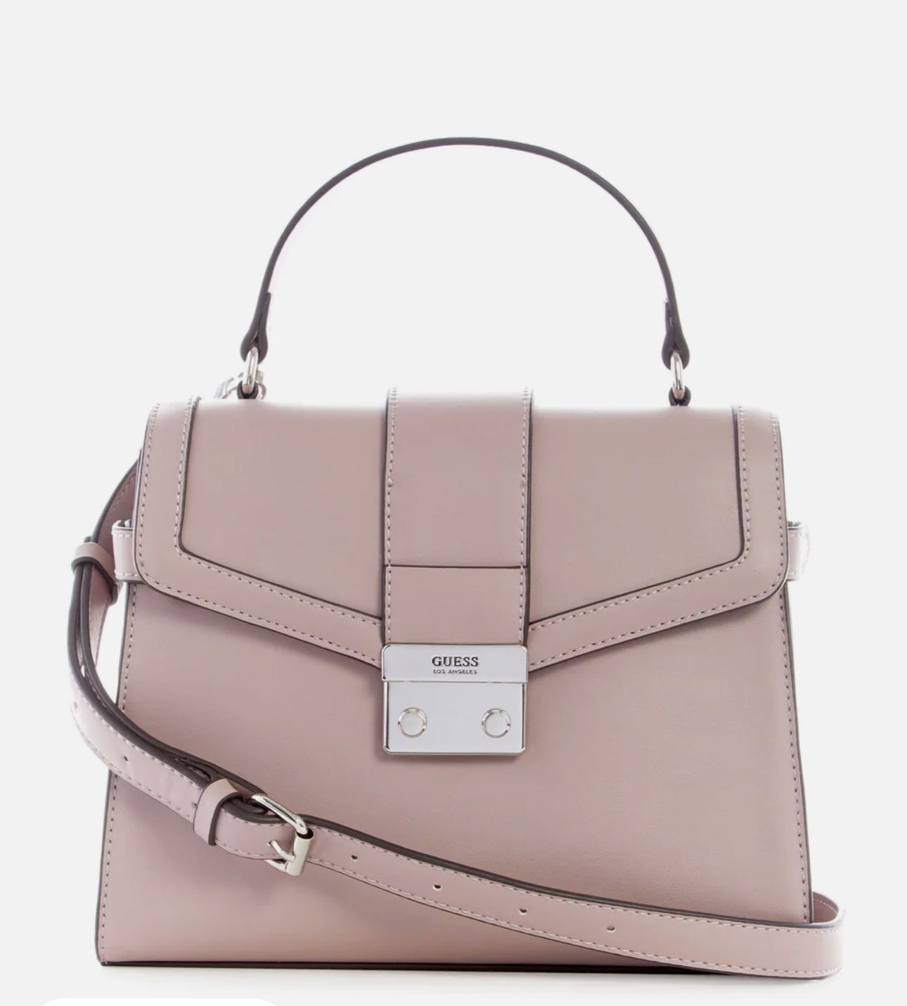 Guess Kimball Top Handle Crossbody Bag - Lavender