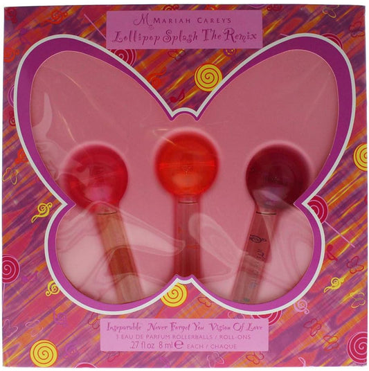 Mariah Carey Lollipop Splash the Remix Mini Gift Set for Women - Set of three mini perfume