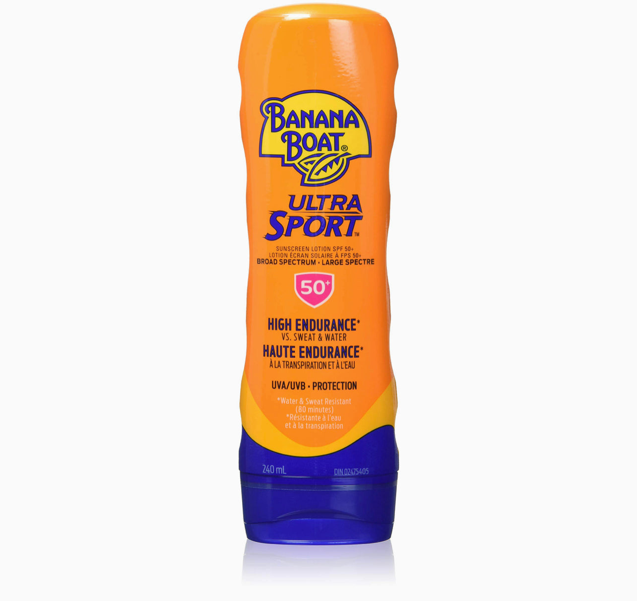 Banana Boat Ultra Sport Sunscreen Lotion, New FORMULA, Spf 50+, 240 mL