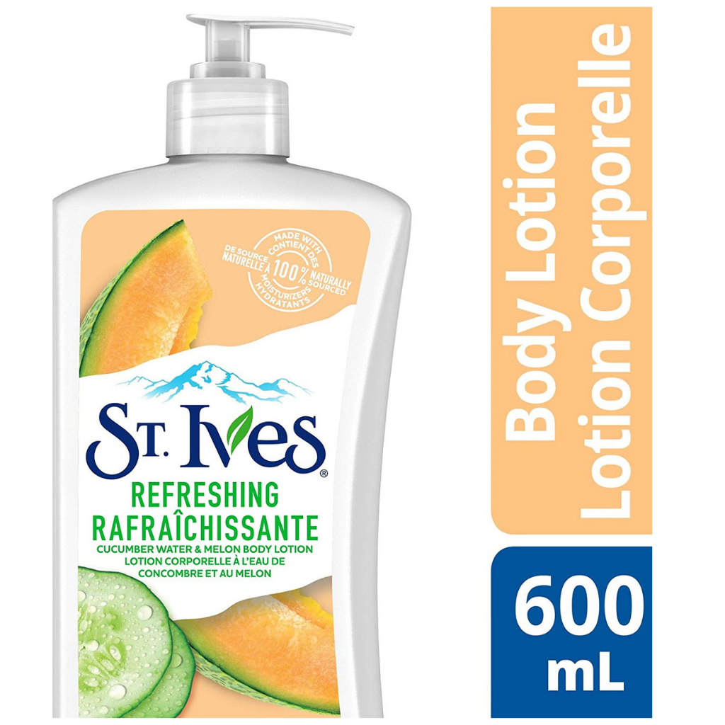 St. Ives Refreshing Body Lotion for dry skin Cucumber Water & Melon