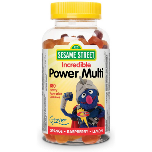 Webber Naturals Sesame Street by Webber Naturals, Kids Multivitamin, Gummy - 180 Count
