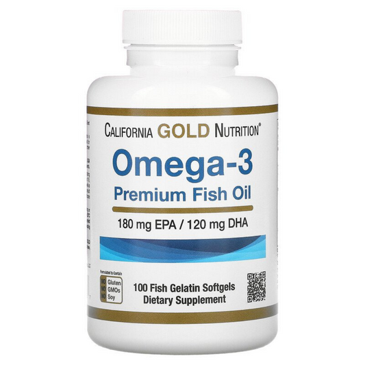 California Gold Nutrition Omega-3 Premium Fish Oil