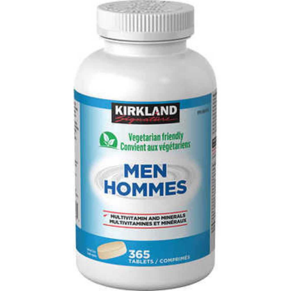 Kirkland Signature Men Multivitamin, 365 Tablets