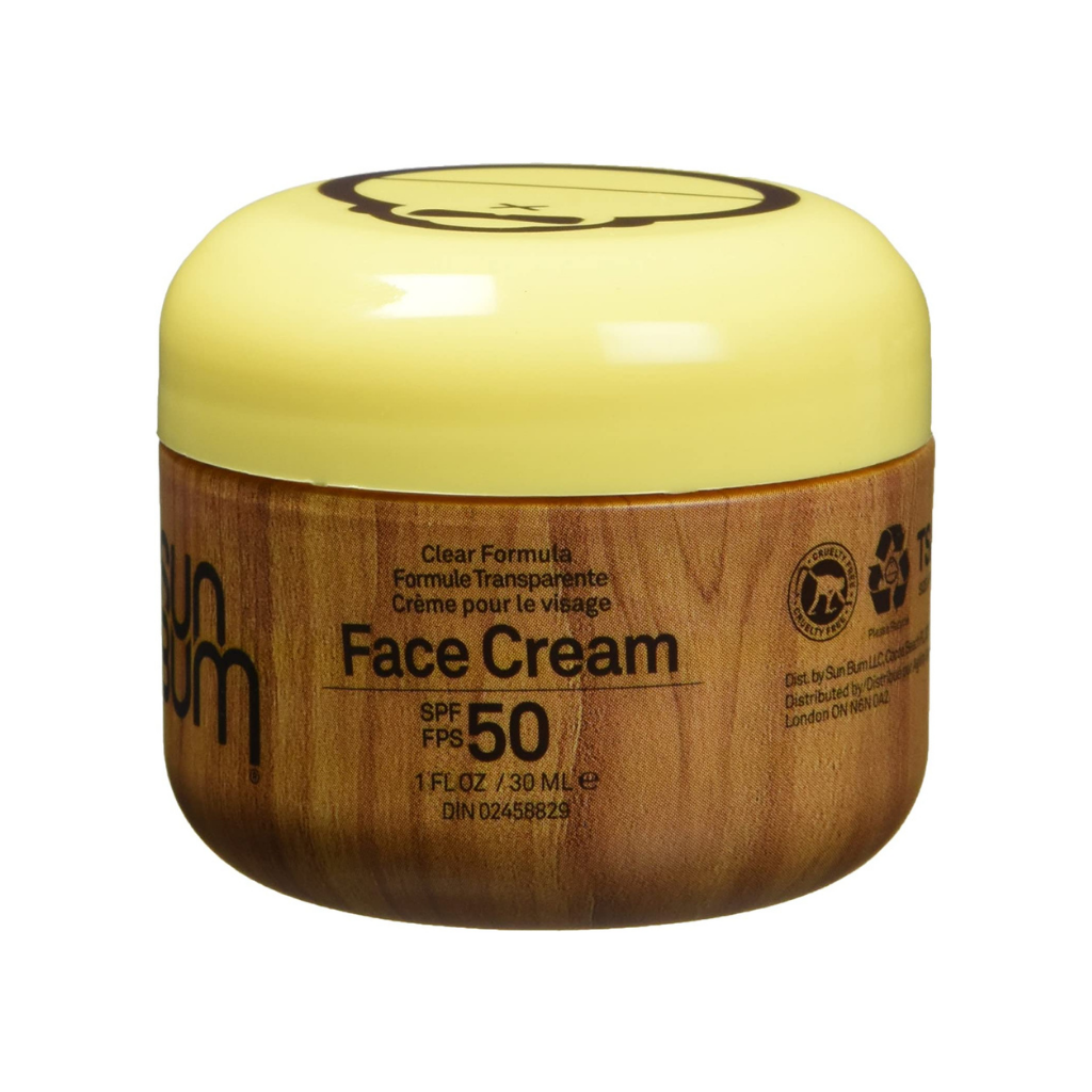 Sun Bum Clear Zinc Oxide Face Cream- SPF 50