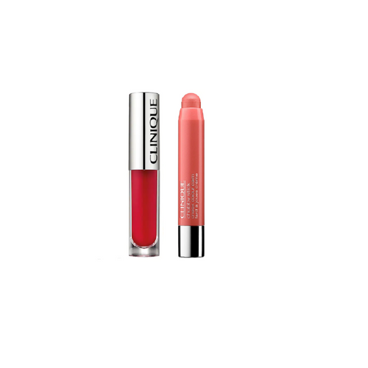 Clinique Plump Lip Duo Set: Color - Apple Rhubarb - set of 2 items