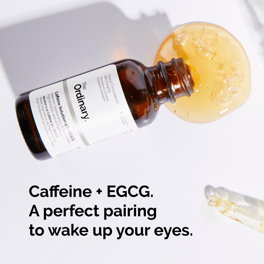 The Ordinary Caffeine 5% + ECGC Depuffing Eye Serum