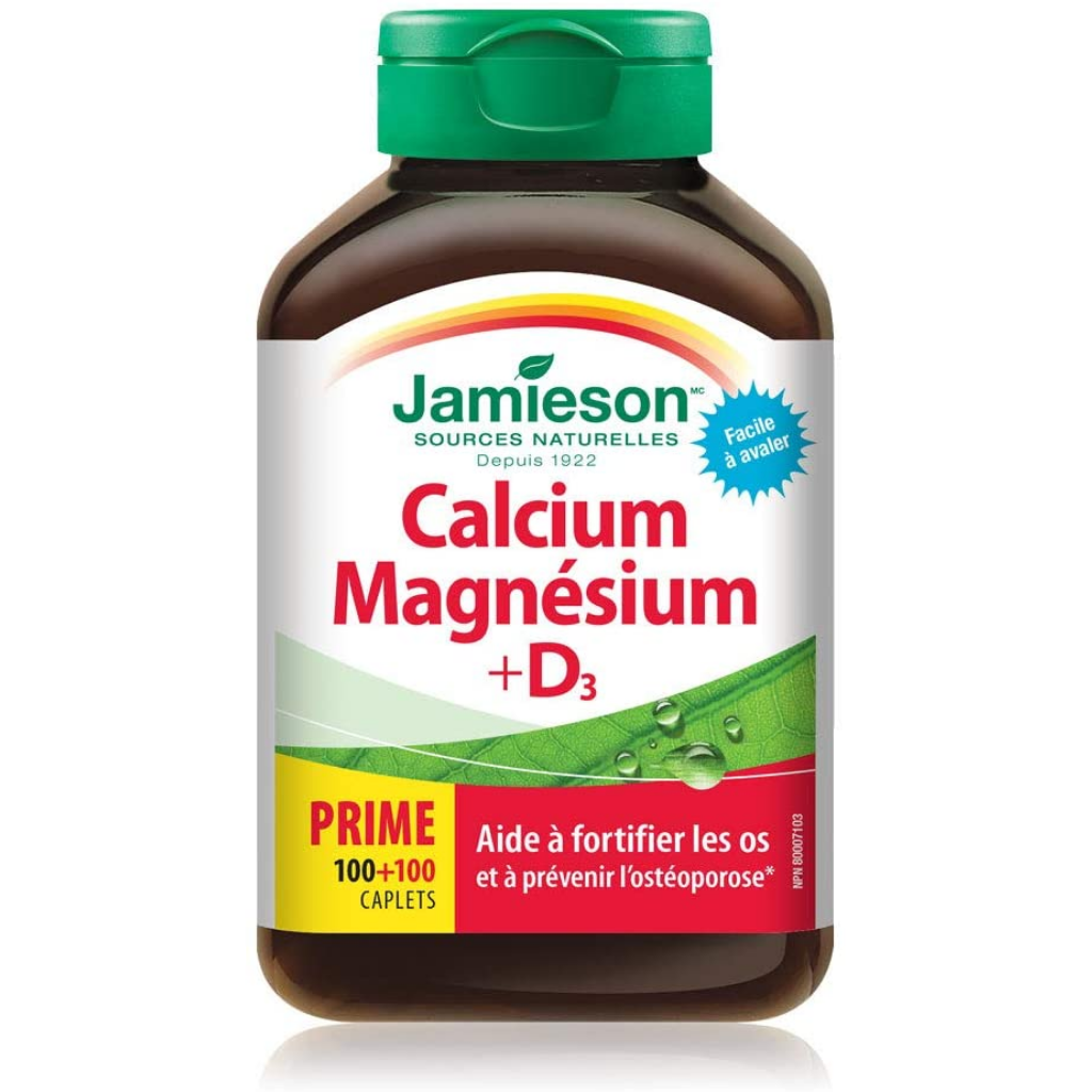 Jamieson Calcium Magnesium and Vitamin D3