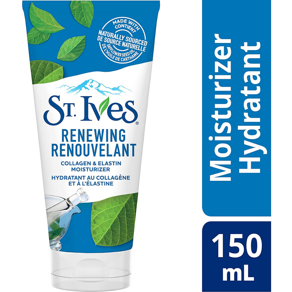 St. Ives Renewing Face Moisturizer for renewing dry skin and healthy glow