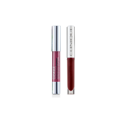 Clinique Plump Lip Duo Set: Color - Fruity Pop - Broadest Berry - set of 2 items