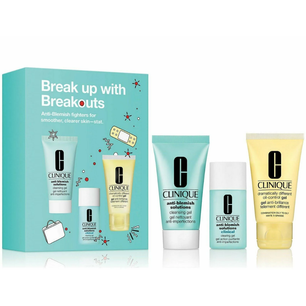 Clinique Break Up with breakouts Set