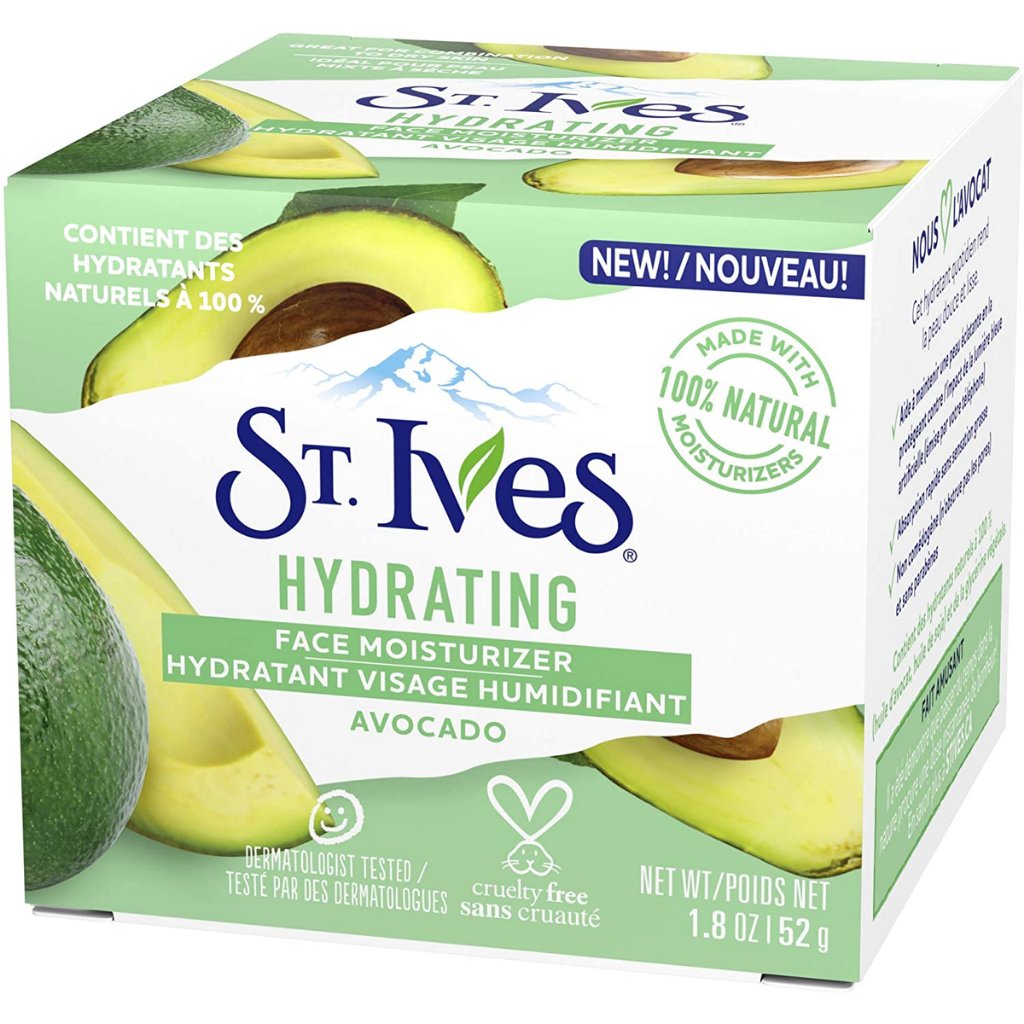 St. Ives Hydrating Face Moisturizer Avocado