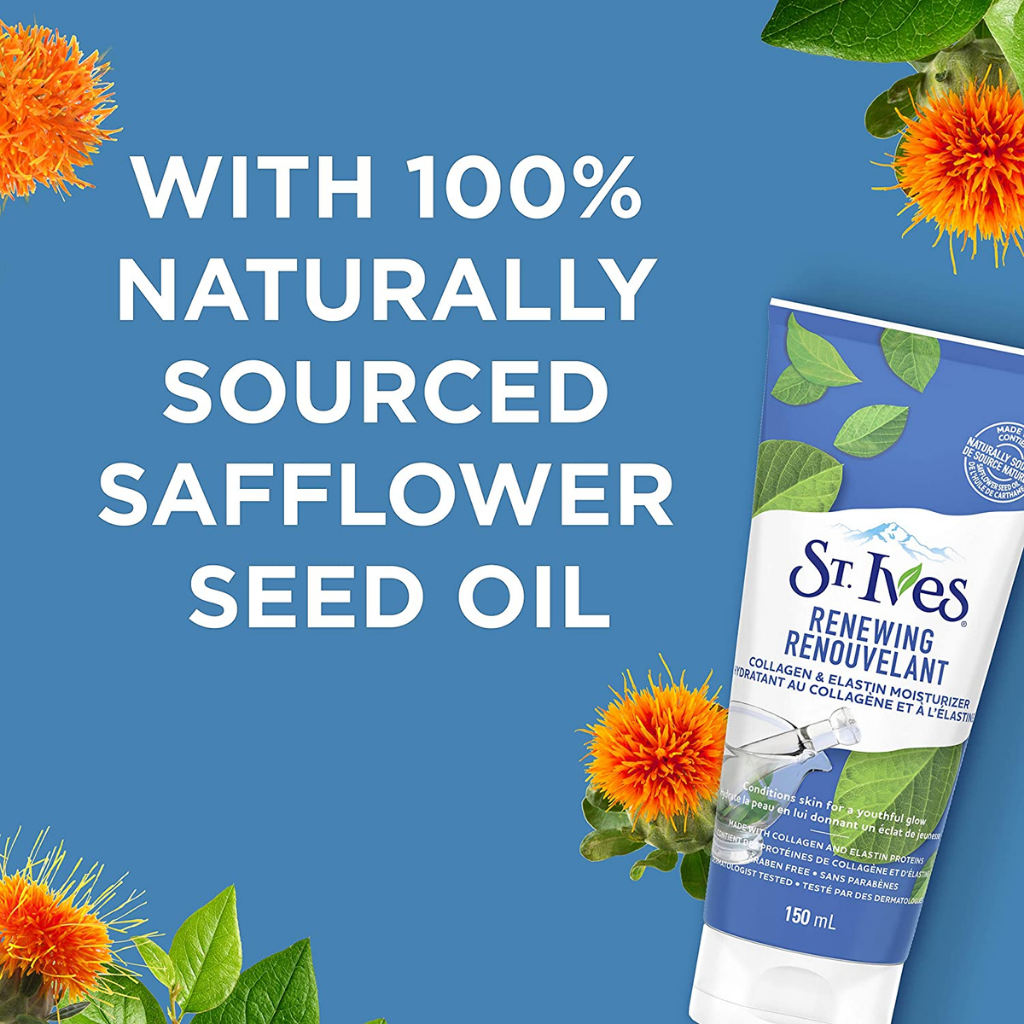 St. Ives Renewing Face Moisturizer for renewing dry skin and healthy glow