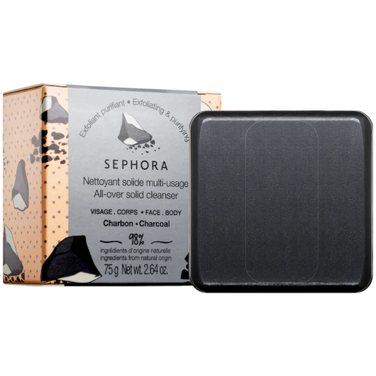 SEPHORA COLLECTION All-Over Solid Cleanser - Charcoal Soap