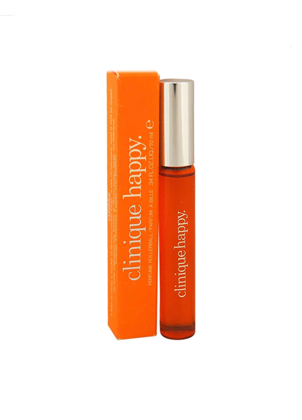 Clinique Happy Perfume RollerBall, 0.34 Fluid Ounce , 10ml