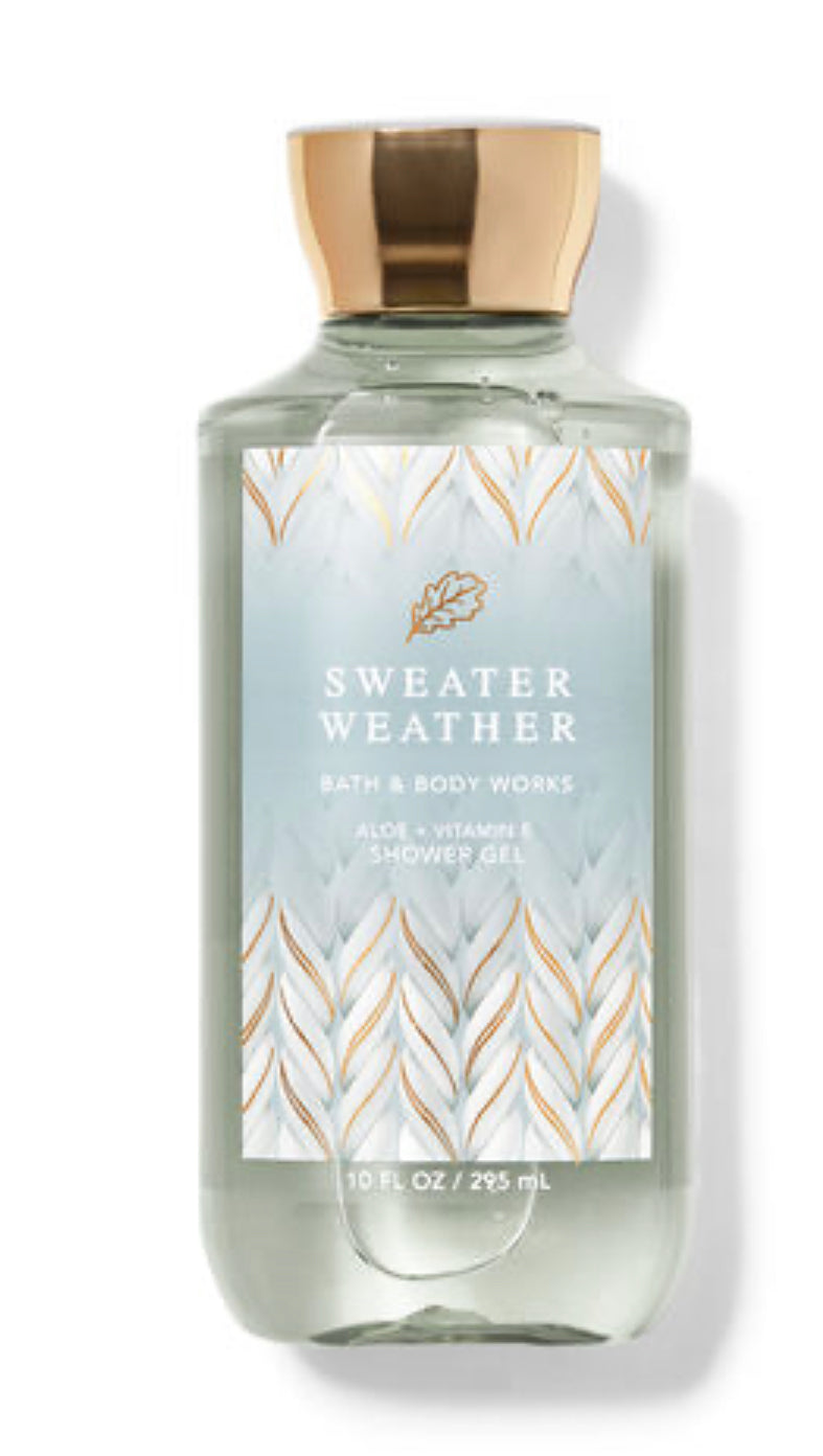 Bath and Body works shower gel - Sweater Weather