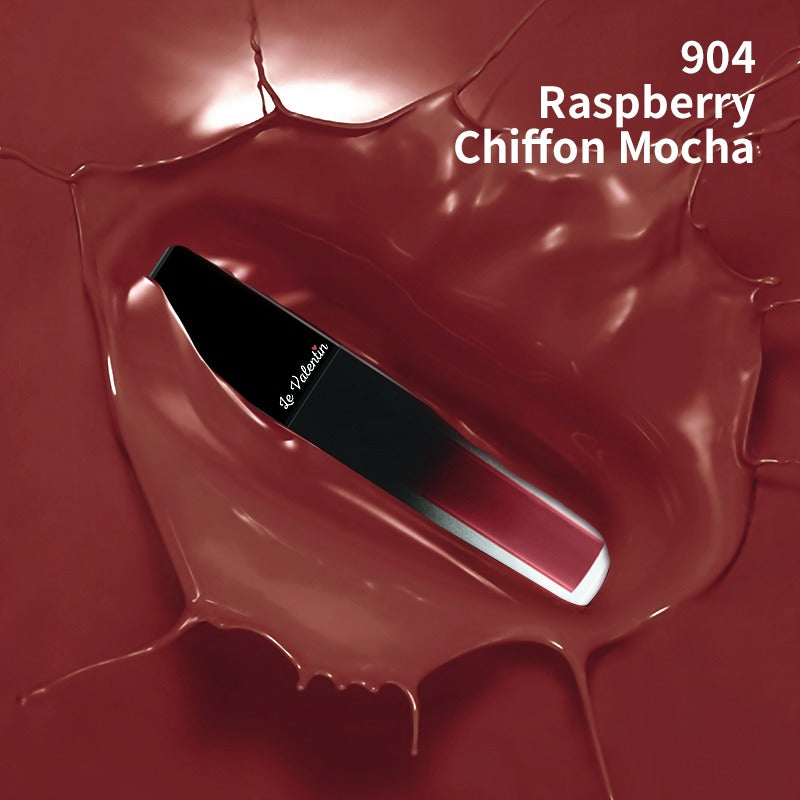 Le Valentin Day Long Lip Mousse Lipstick  - Raspberry Chiffon Mocha - 904
