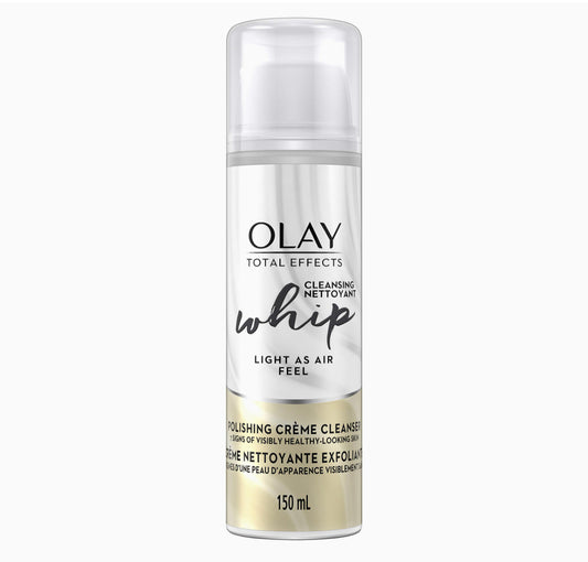 Olay Total Effects Cleansing Whip Facial Cleanser - 150ml