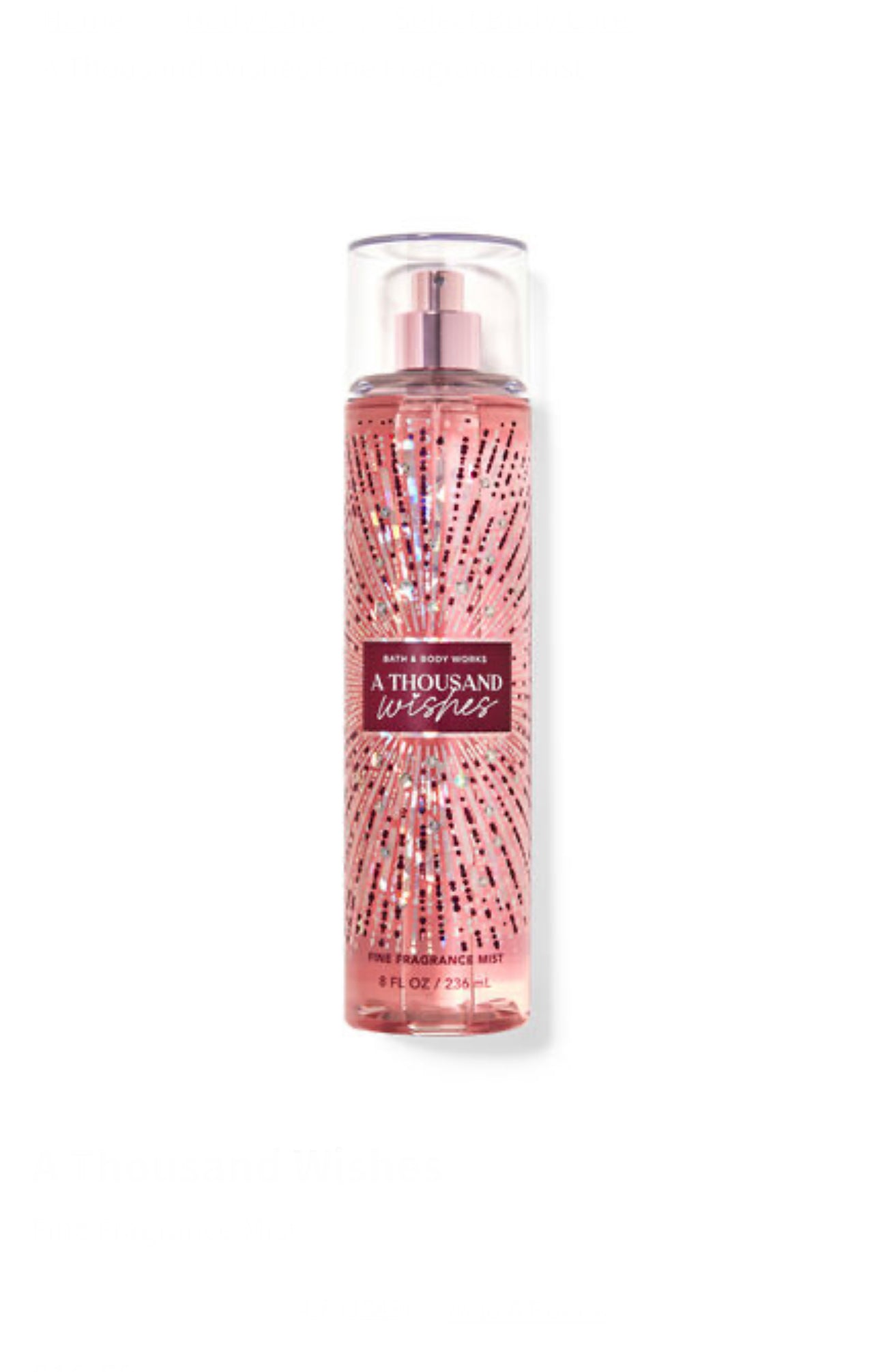 Bath & Body Works Fine Fragrance Mist A Thousand Wishes 236ml