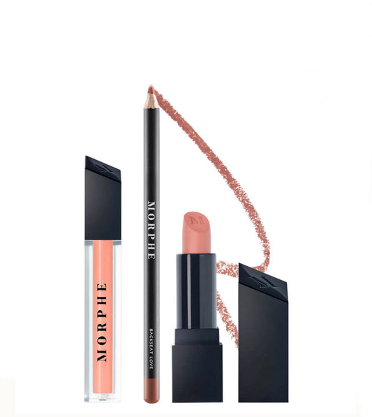 Morphe Out & a Pout Lip Trio - Nude Pink