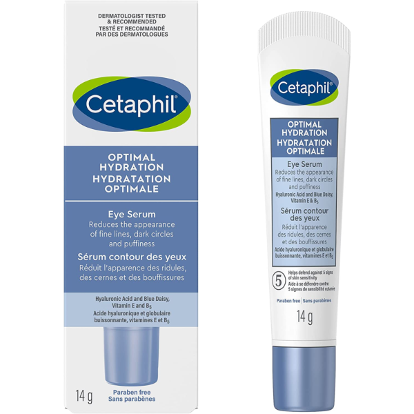 Cetaphil Optimal Hydration Eye Serum For Wrinkles, Dark Circles and Puffiness – Dry