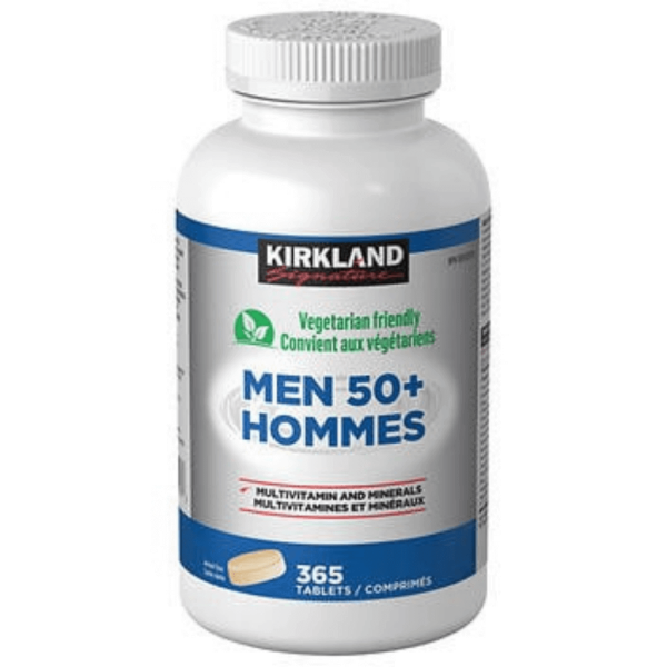 Kirkland Signature Men 50+ Multivitamin, 365 Tablets