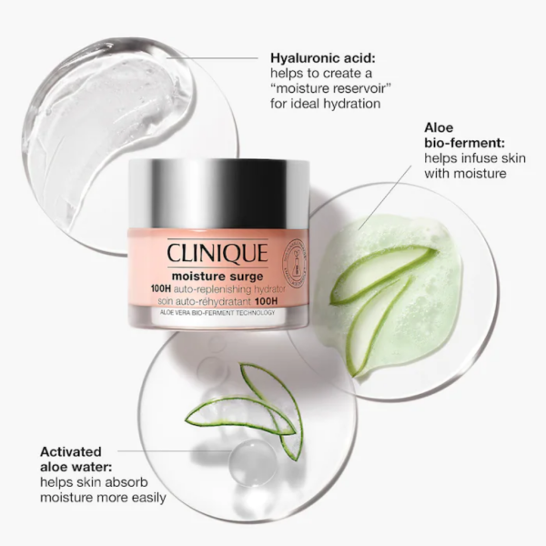 CLINIQUE Moisture Surge™ 100H Auto-Replenishing Hydrator Moisturizer - 30 mL - Image 3