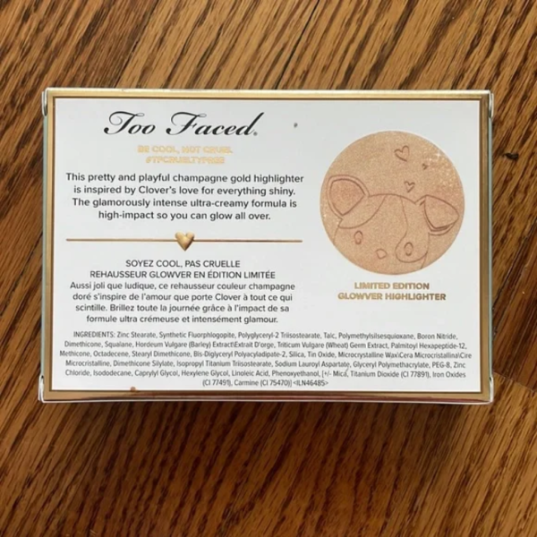 Too Faced BNIB Glowver Puppy Love Highlighter - Image 4