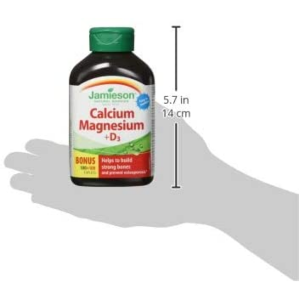 Jamieson Calcium Magnesium and Vitamin D3 - Image 7