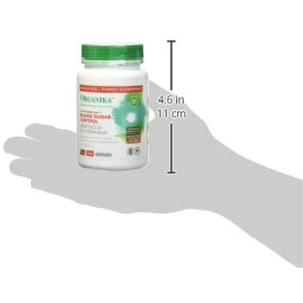 Organika Blood Sugar Control Bonus Size- Chromium and Bitter Melon, 150 vcaps - Image 6