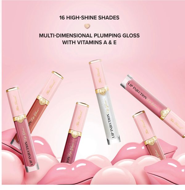 Too Faced Lip Injection Power Plumping Lip Gloss - Paid Off - Image 5