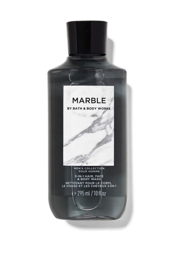 Bath & Body Works Shower Gel Men’s - Marble 295ml - Image 2