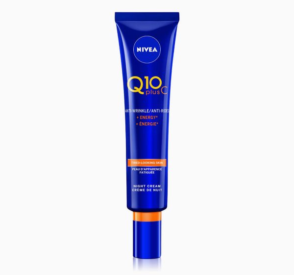 NIVEA Q10 Plus C Anti-Wrinkle + Energy Goodnight Cream For Tired-Looking Skin - 40ml - Image 2