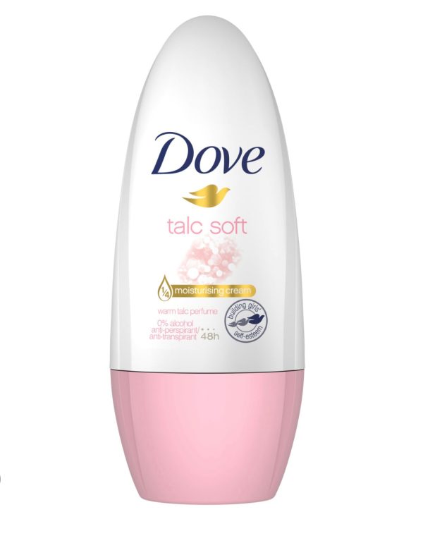 Dove Antiperspirant Roll on Talc Soft - 50ml