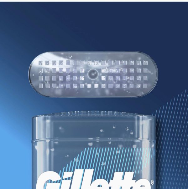 Gillette Antiperspirant Deodorant for Men, Clear Gel with 72 Hr. Sweat Protection, Cool Wave, 108g - Image 5