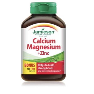 Jamieson Calcium Magnesium and Zinc, 200 Count