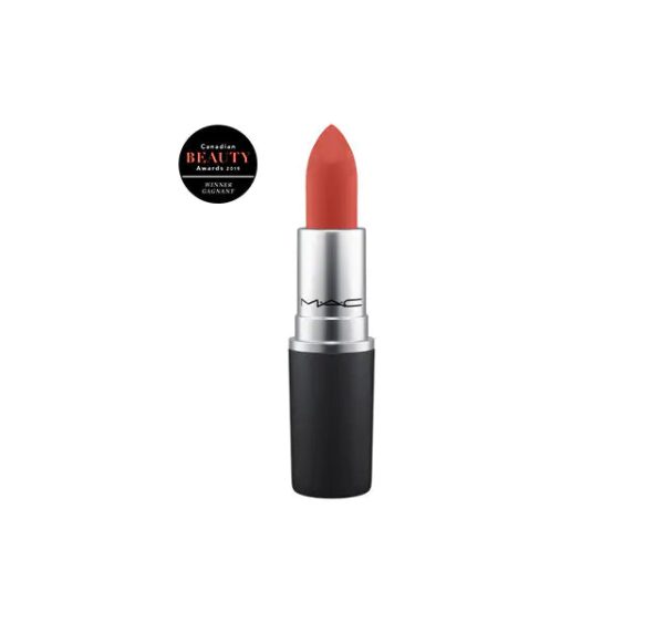 MAC POWDER KISS LIPSTICK - Devoted to Chili