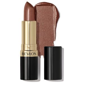 Revlon Super Lustrous Lipstick, High Impact Lipcolor Infused with Vitamin E and Avocado Oil - Coffee Bean (300)