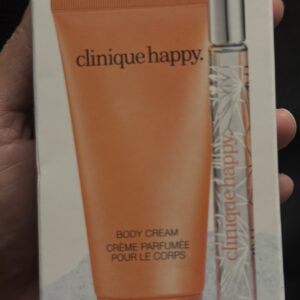 Clinique A Little Happiness Fragrance Perfume (10ml) + Body Lotion (75ml) Gift Set,