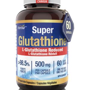 Herba Glutathione Supplement 500mg - 60 Capsules