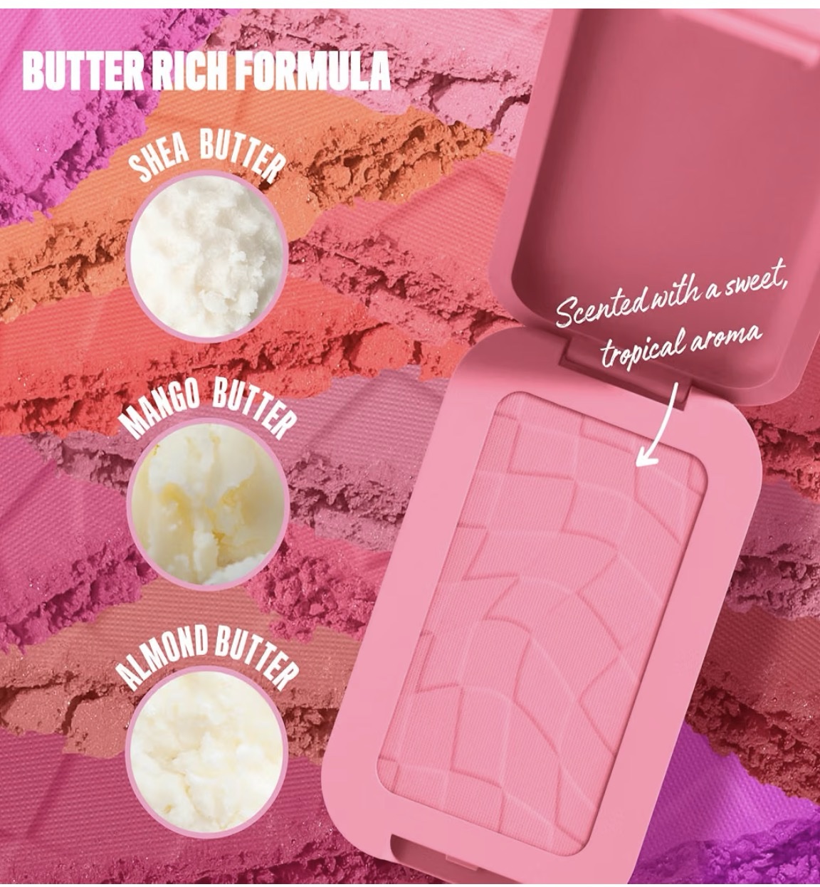 NYX Professional Makeup Buttermelt Blush, Buttery Soft Powder Blush, Up to 12 H Wear, Fade & Transfer Resistant, With Mango, Almond & Shea Butters, Shade: Butta Together